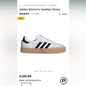 Adidas Sambae shoes
